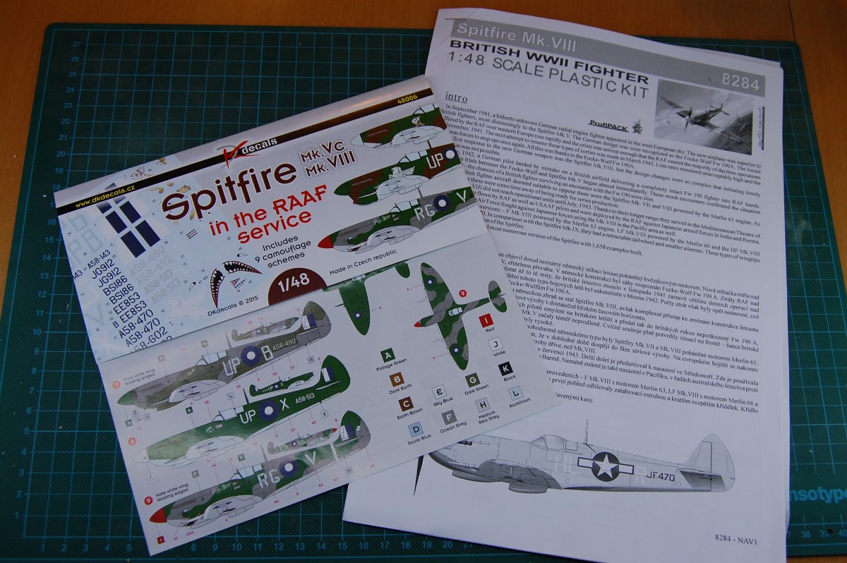 Delavnica: Spitfire Mk.VIII – 1. notranjost