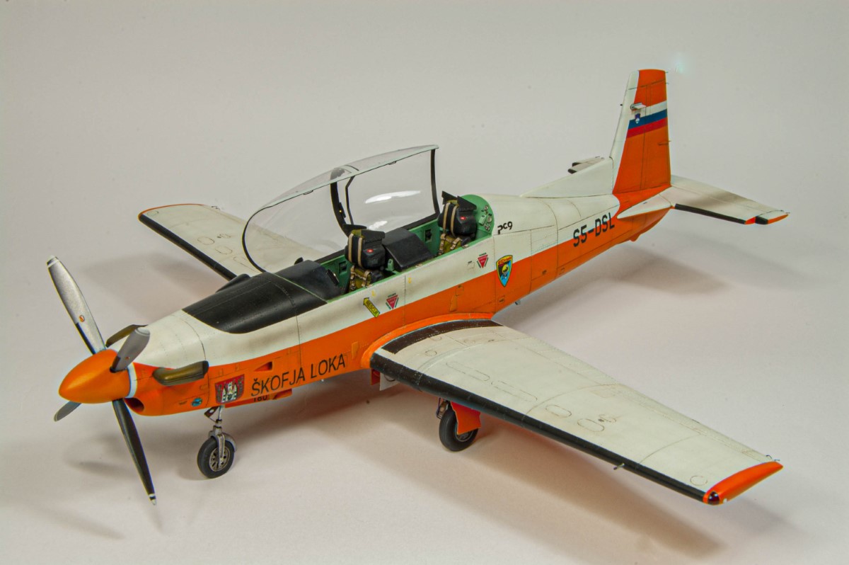 Delavnica: L&M scale kits 1/48, Pilatus PC-9A
