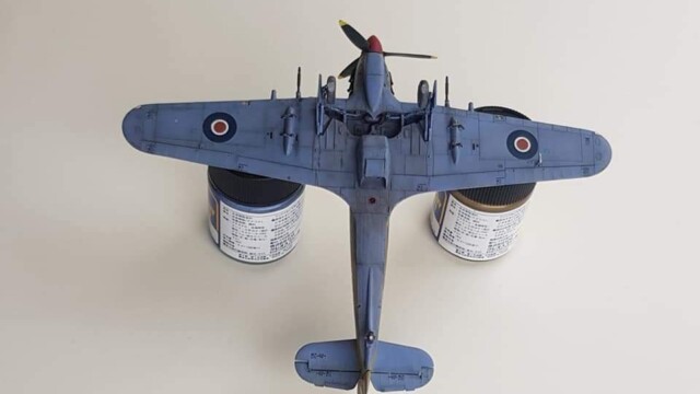 Franc Cvelbar Hurricane in memory of Igor Beran, Commander B. Division 94 of the RAF Group. In this Hurricane he was shot down on November 13, 1943, over Crete.
