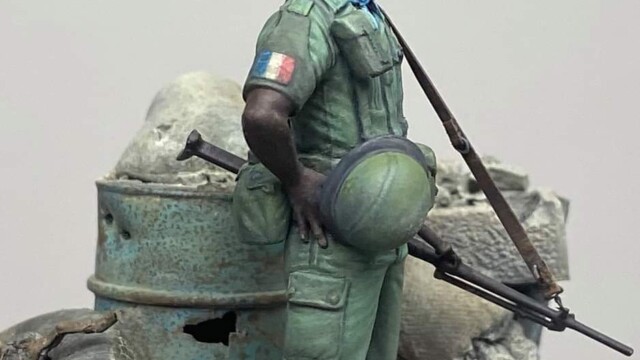 Luka Jancic African soldier
