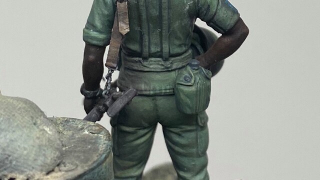 Luka Jancic African soldier